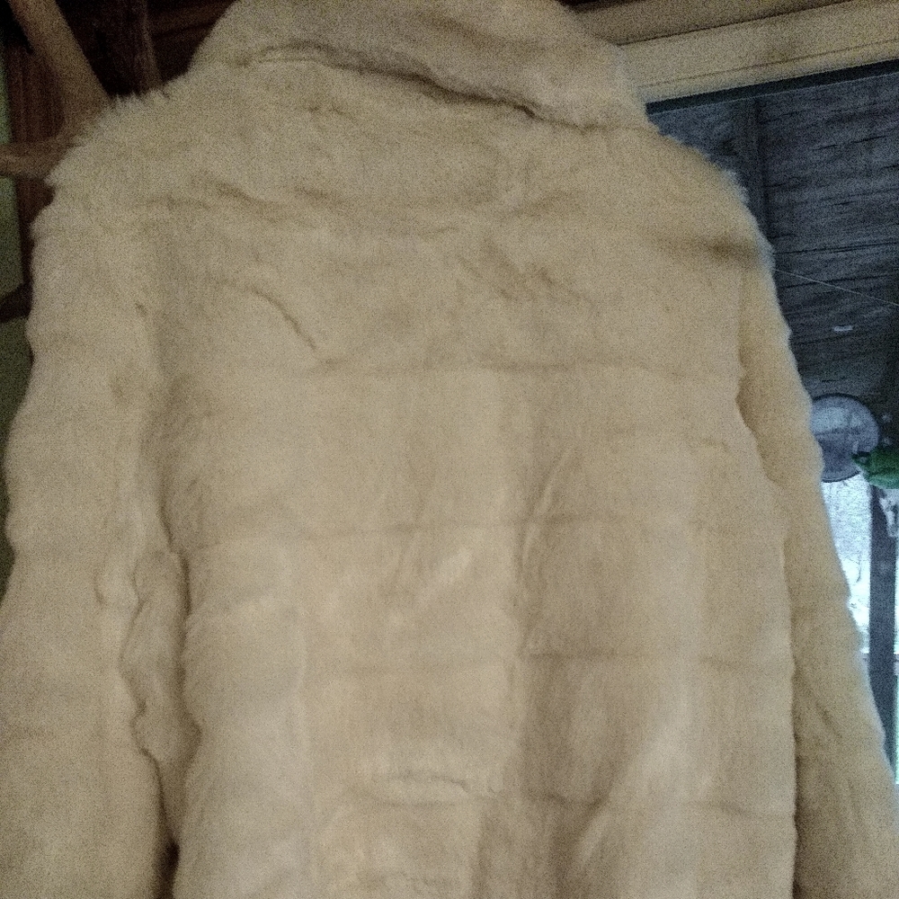 Faux fur jacket